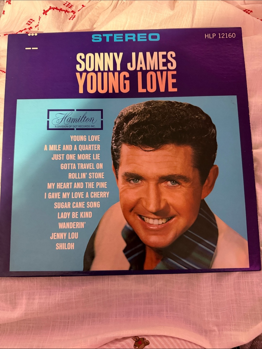 Hamilton Sonny James Young Love LP